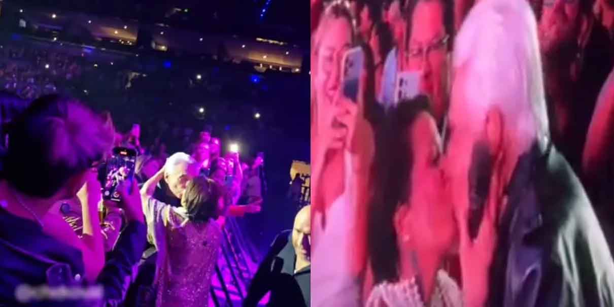 Alejandra Guzmán besa a su padre y divide opiniones por caso Frida Sofía