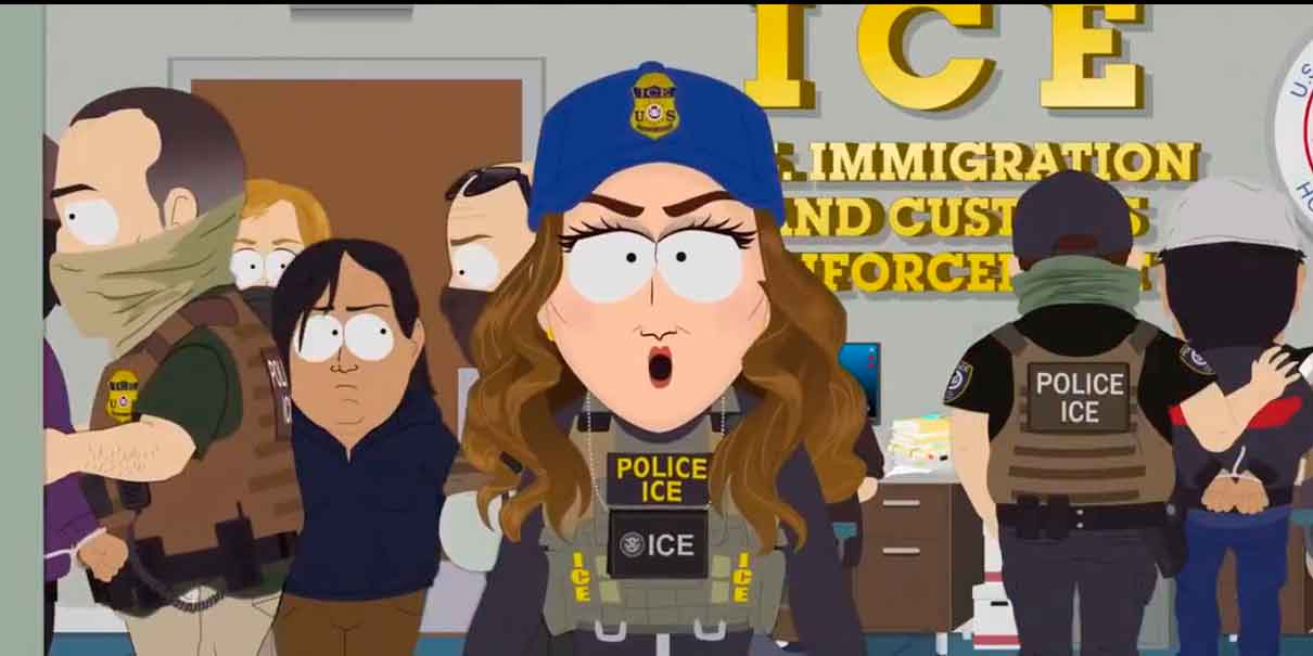 VIDEO. South Park ahora arremete contra Kristi Noem, "La Mata Perros" , en el estreno de su temporada 27