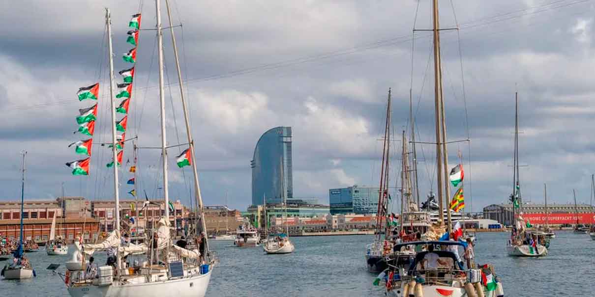 El Ejército israelí intercepta más de 40 barcos humanitarios 