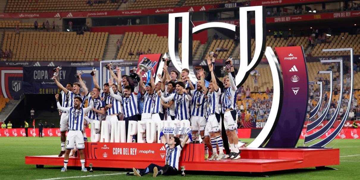 Atlético de Madrid cae en penales ante Real Sociedad en la final de la Copa del Rey