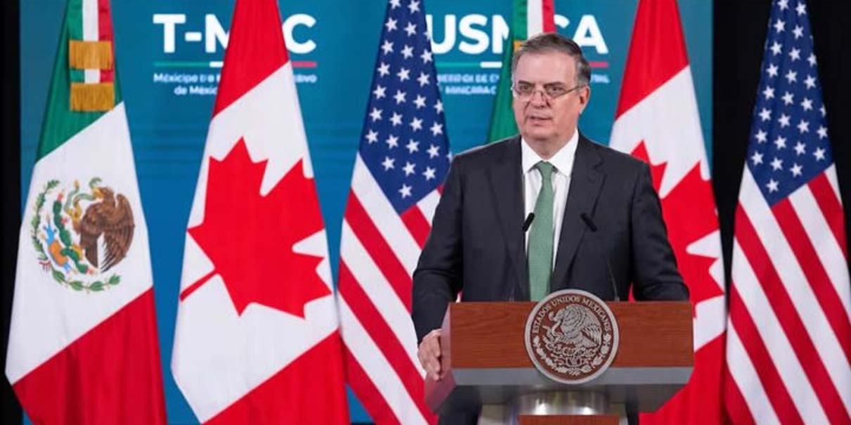 En el peor de los casos, el T-MEC seguirá vigente por una década más: Ebrard