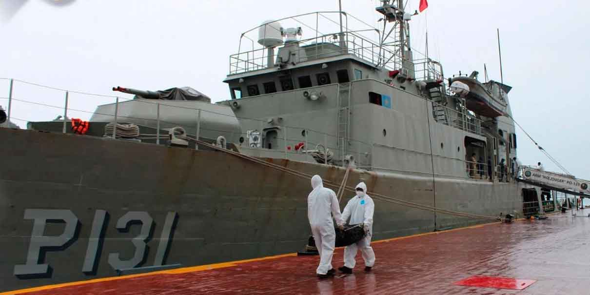 Golpe millonario al crimen. Armada de México asegura 829 kilos de cocaína frente a Guerrero