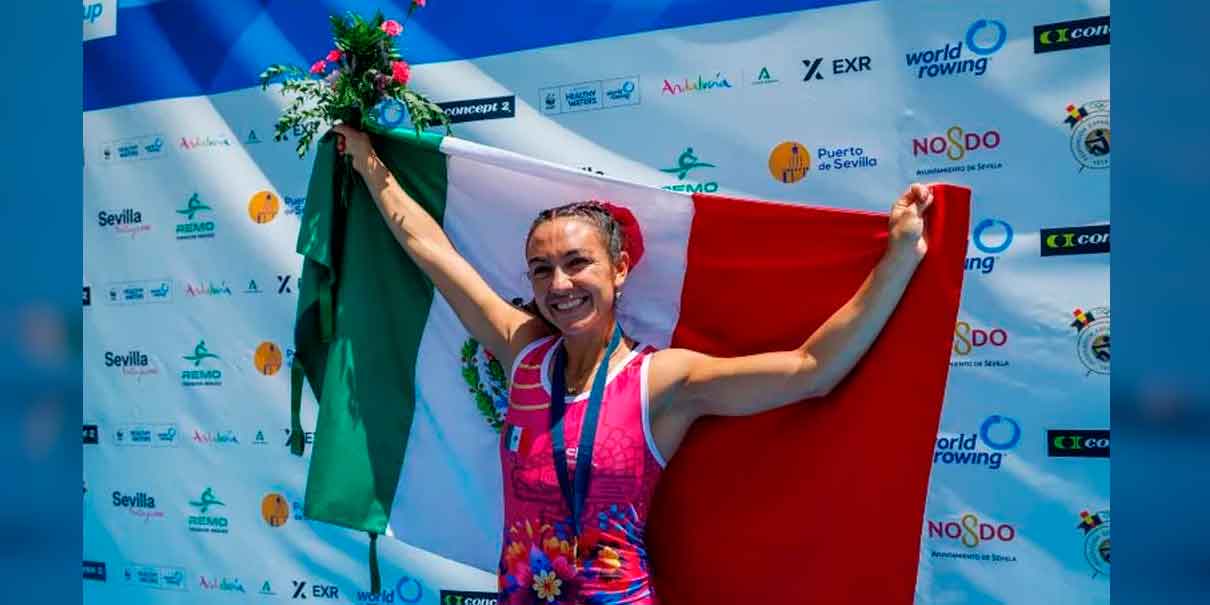 VIDEO. Kenia Lechuga gana OTRA VEZ oro en la Copa del Mundo de Remo en Lucerna y confirma su dominio internacional