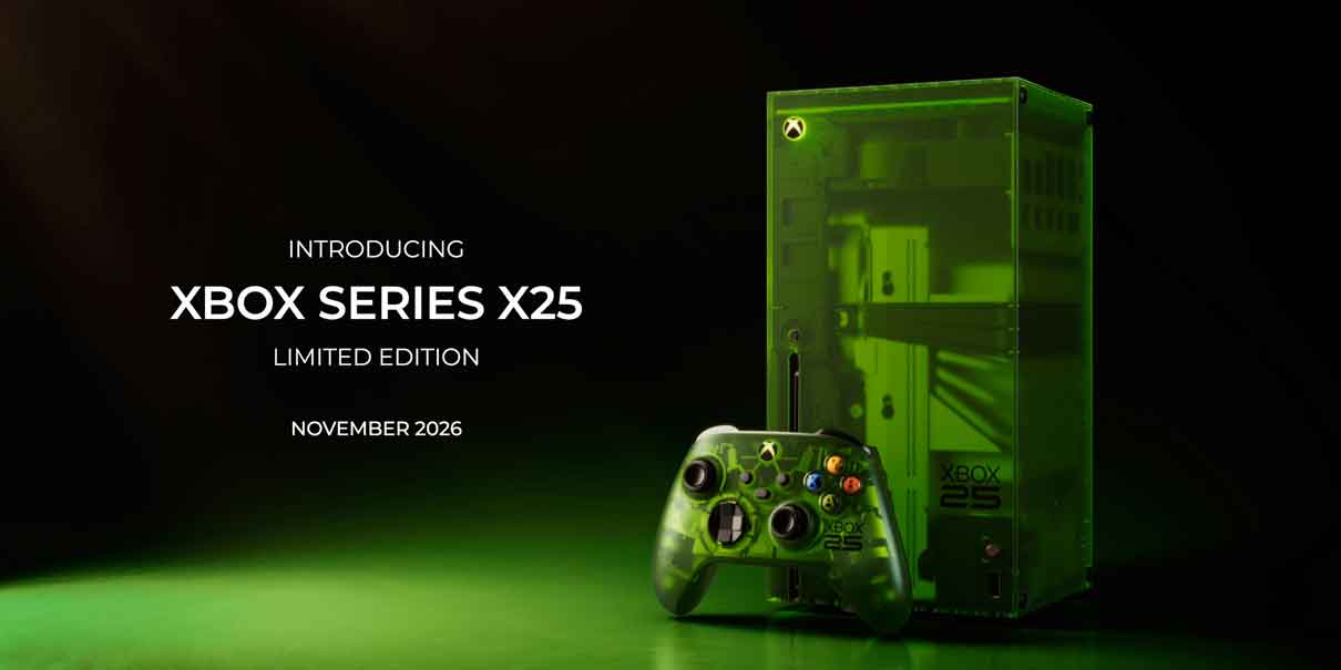 Microsoft presenta la Xbox Series X25: así será la consola edición especial por el 25 aniversario de Xbox
