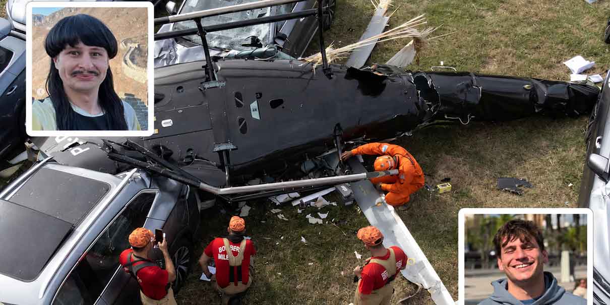 Mueren Oliver Tree y Gaspi en choque de helicópteros en Brasil; accidente deja seis fallecidos