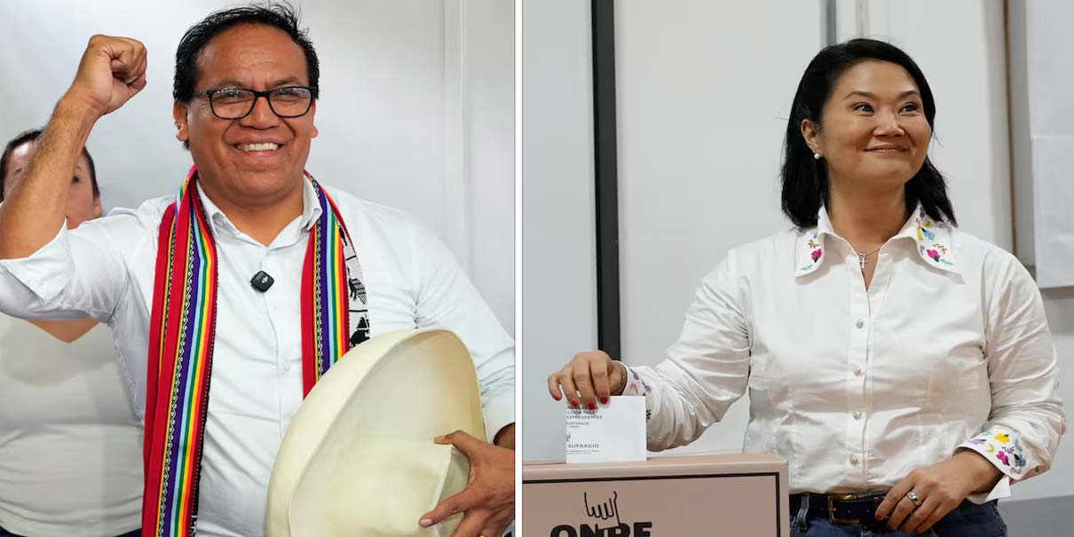 Quién ganó en Perú 2026: así va el conteo entre Fujimori y Sánchez