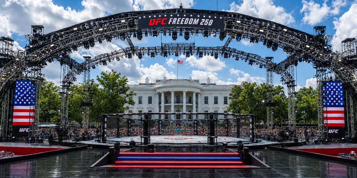 Demanda contra evento de UFC en la Casa Blanca por cumpleaños de Donald Trump