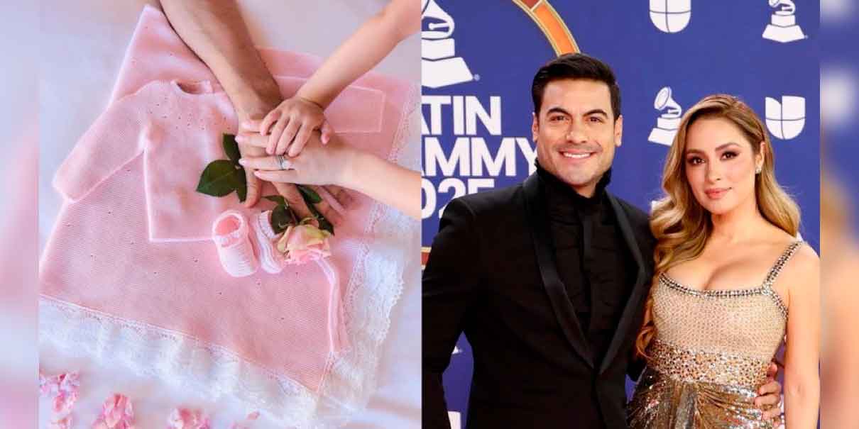 Carlos Rivera y Cynthia Rodríguez anuncian que esperan a su segunda hija
