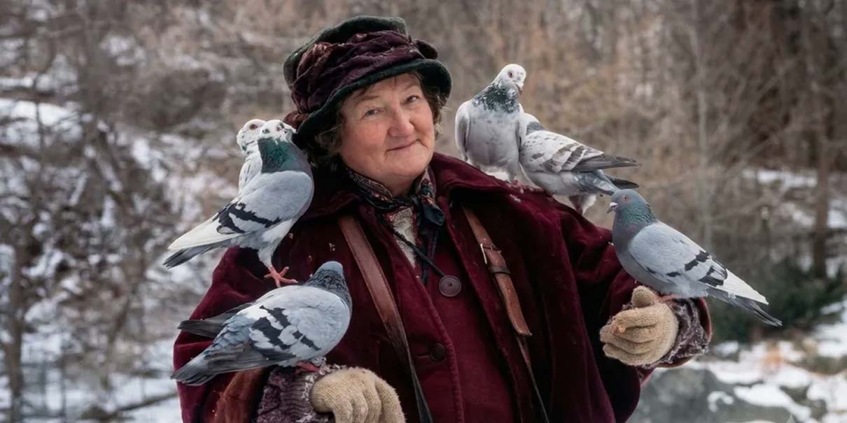 Fallece Brenda Fricker a los 81 años, la inolvidable Mujer de las Palomas de "Mi pobre angelito 2"