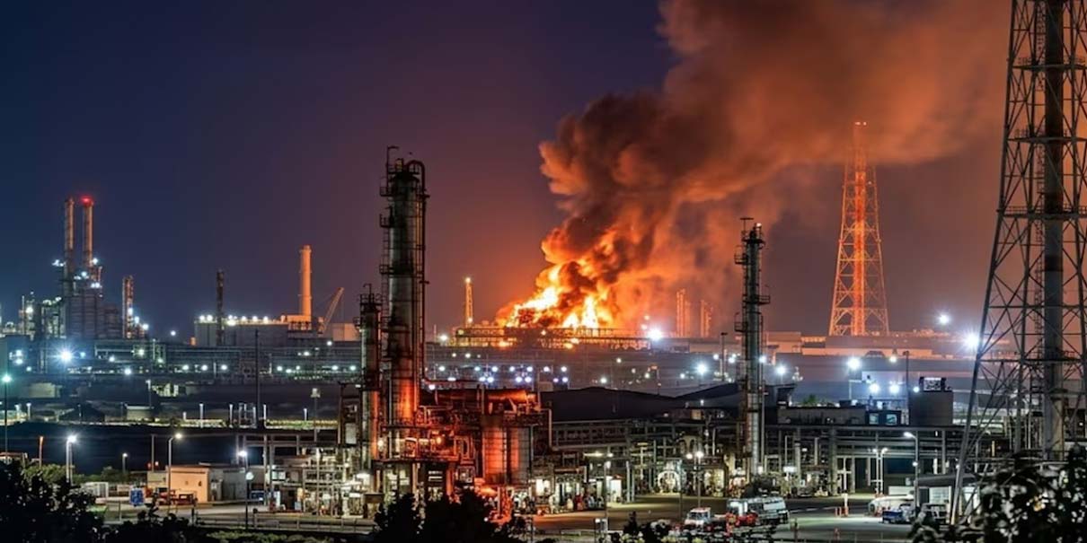 Flamazo en refinería de Pemex en Salina Cruz deja tres trabajadores lesionados