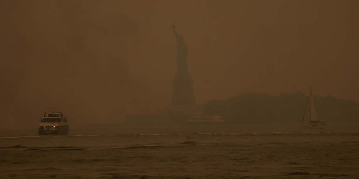 humo de incendios en Canadá cubre Nueva York previo a la final del Mundial 2026