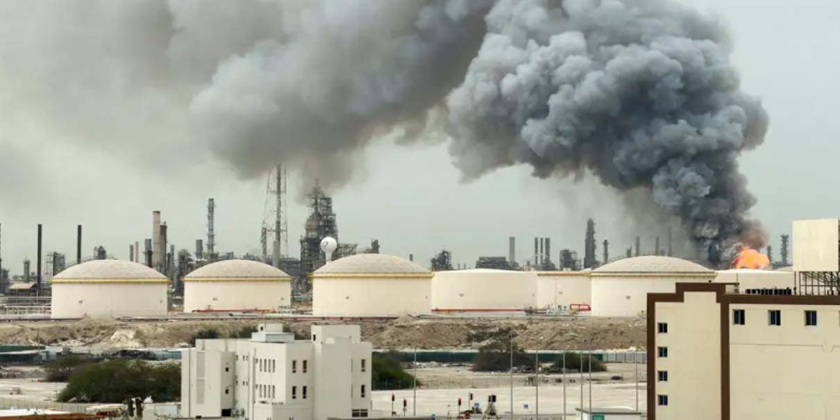 Petróleo se dispara casi 8% por tensión militar en Medio Oriente