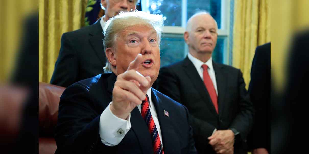 Trump amenaza con controlar el Estrecho de Ormuz y cobrar un peaje del 20%