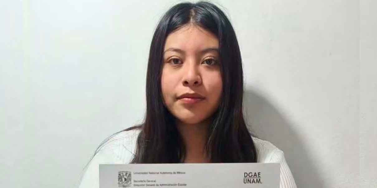 Brisa obtuvo 120 aciertos en la UNAM, pero quedó fuera del examen de control; exige una explicación