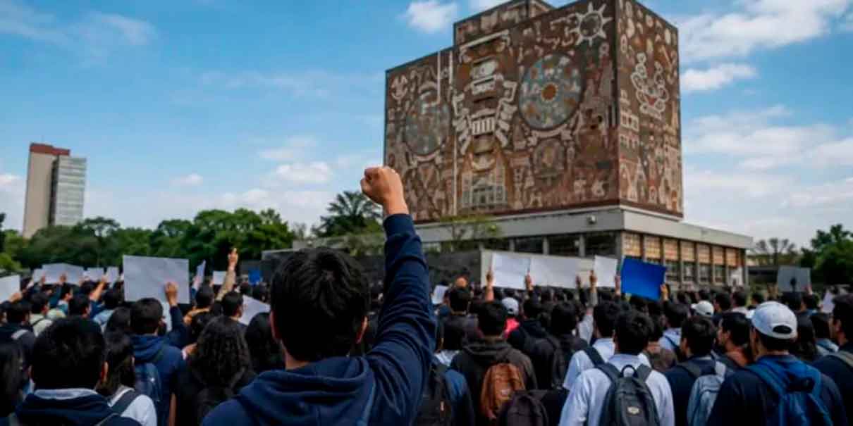 Crisis UNAM y su examen de control