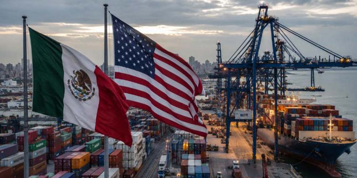 Ni la revisión del T-MEC frena a México; exportaciones a EU alcanzan nuevo récord