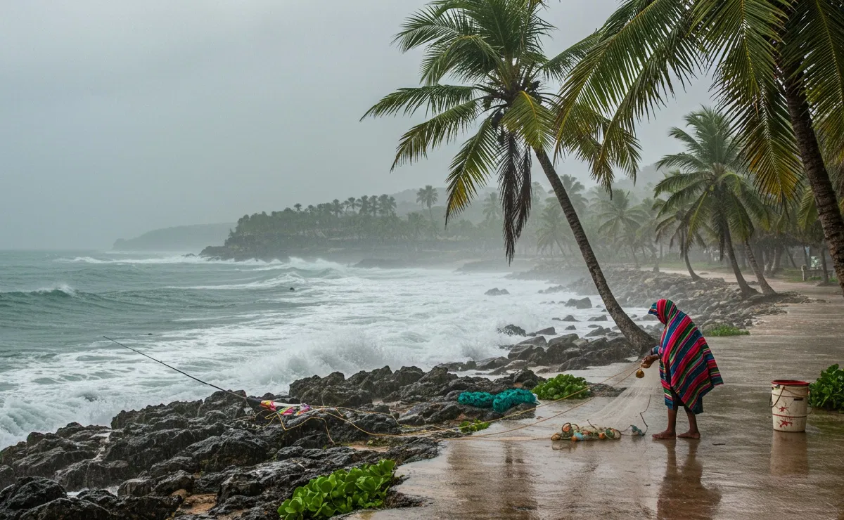 SMN vigila tres sistemas en el Pacífico; ciclón tropical “Odalys” es inminente frente a costas de México