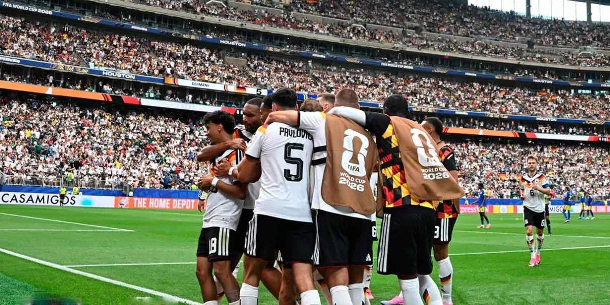  Alemania le pasó por encima a Curazao 7-1 