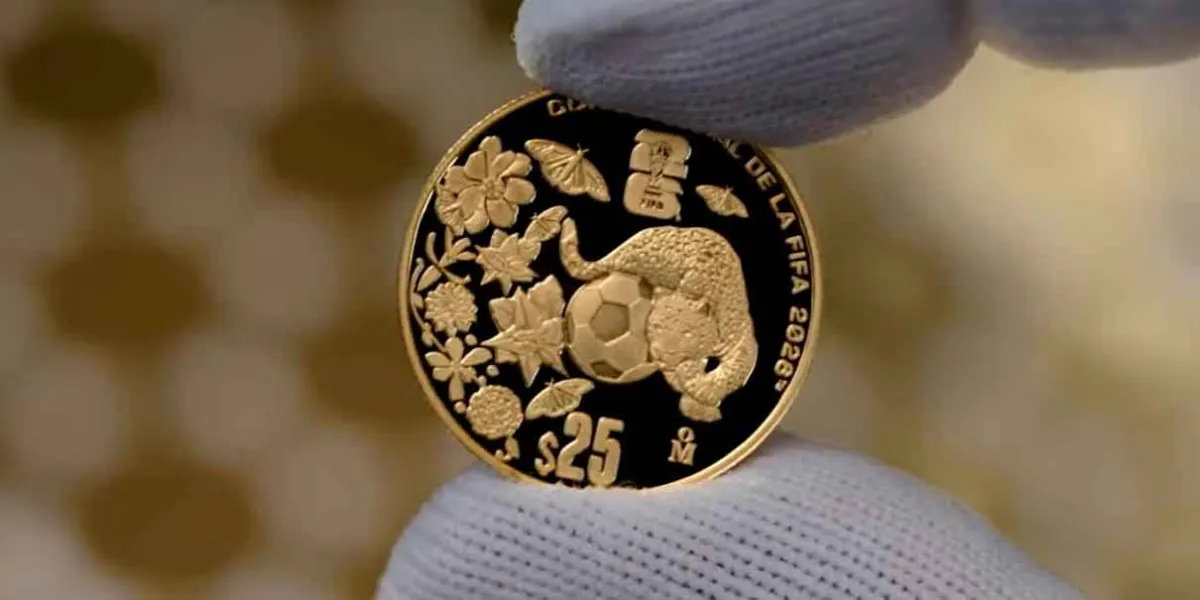 Moneda de oro del Mundial 2026: cuánto cuesta y dónde comprar la colección conmemorativa de Banxico