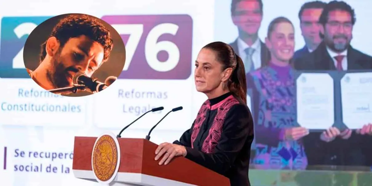 Sheinbaum revela disputa familiar tras crimen de músico de Camilo Séptimo