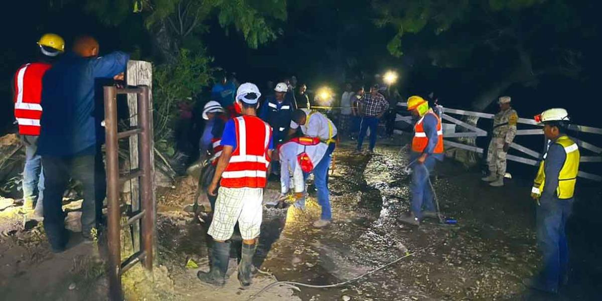 Disminuye la esperanza de rescatar con vida a los 10 mineros de Sabinas, Coahuila