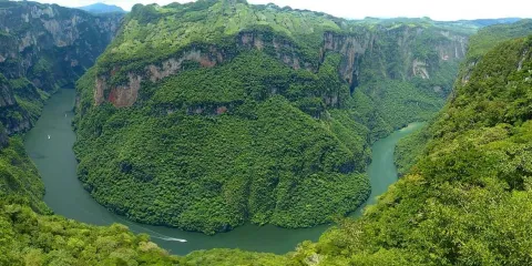 Así es el Cañón del Sumidero, la maravilla natural más impactante de México