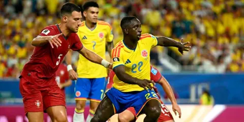 Colombia empata con Portugal y avanza como líder del Grupo K en el Mundial