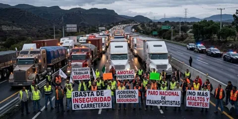 Dan reversa al paro de HOY miércoles: transportistas suspenden bloqueos en todo México