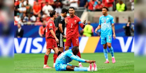 El Congo hace historia, empata con el Portugal de Cristiano Ronaldo