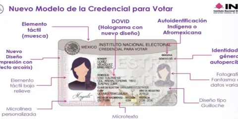 INE presenta credencial para votar más segura con tecnología avanzada