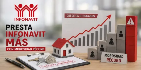 Más créditos, más riesgos: Infonavit amplía financiamiento para vivienda