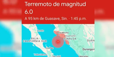 Sismos sacuden a Sinaloa y Durango con un minuto de diferencia