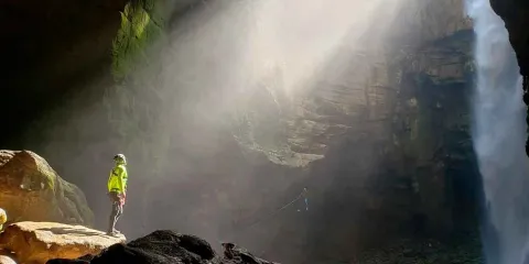 El impresionante Sótano de Popócatl: aventura extrema entre montañas de Veracruz