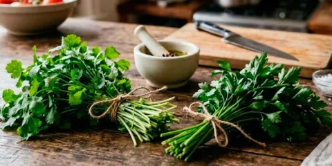 Culpan al cilantro y perejil mexicano como causantes de la ‘diarrea explosiva’ en EEUU