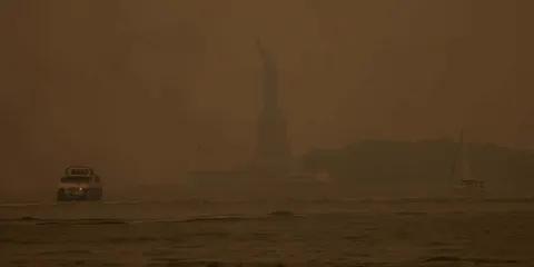 humo de incendios en Canadá cubre Nueva York previo a la final del Mundial 2026