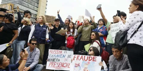 La crisis de la UNAM