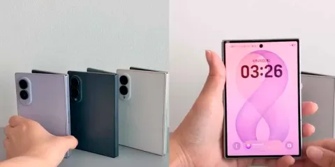 Samsung cambia el diseño del Galaxy Z Fold8  a meses de presentarse el iPhone plegable