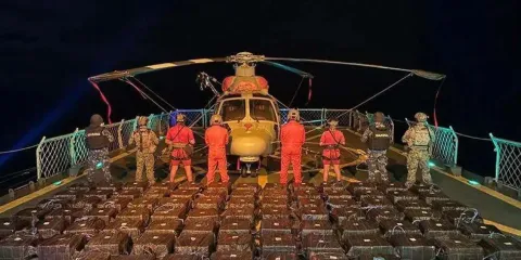 Semar da golpe millonario al narcotráfico con decomiso de casi 3 toneladas de cocaína en Oaxaca