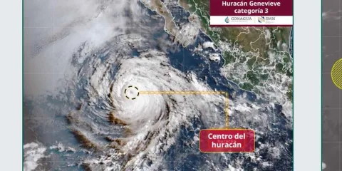Tormenta afectará México por 72 horas de lluvias, granizadas y vientos de hasta 70 km/h; estos serán los estados afectados