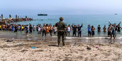 Aumentan a 72 los migrantes muertos en la frontera entre Marruecos y Ceuta