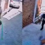 IMÁGENES SENSIBLES. Sujeto azota a menor contra el suelo una y otra vez hasta matarlo