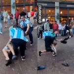 Aficionados con playeras de Argentina golpean a un mexicano en Seattle y desatan indignación en redes