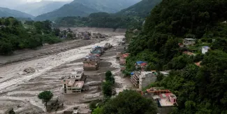 Suben a 353 los muertos por inundaciones en Nepal y Tíbet; hay más de mil 300 desaparecidos