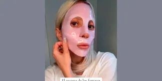 La mascarilla rosa de Lady Gaga: qué hace el ADN de salmón en la piel