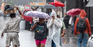 ¡Se viene el agua! Frente frío y huracán Rachel provocarán lluvias intensas este sábado
