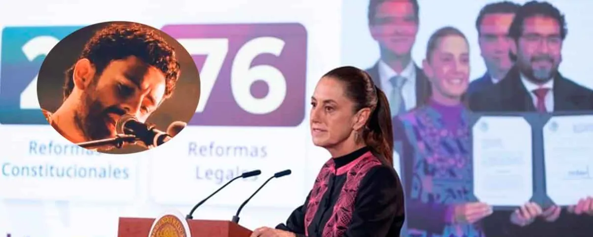 Sheinbaum revela disputa familiar tras crimen de músico de Camilo Séptimo